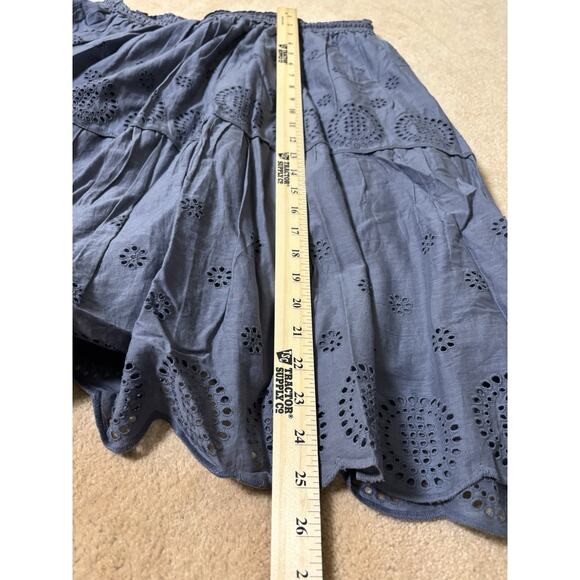 Lane Bryant A line Navy Skirt Size 14/16 Has side pocket - Picture 4 of 5